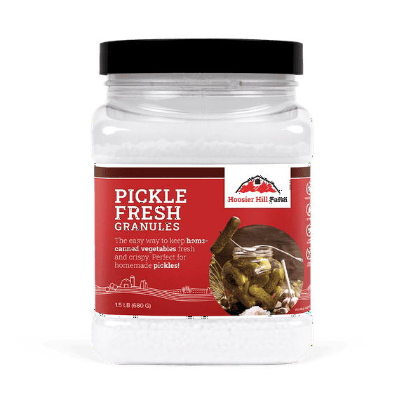 Hoosier Hill Farm Pickle Fresh Granules, 1.5 lb Jar