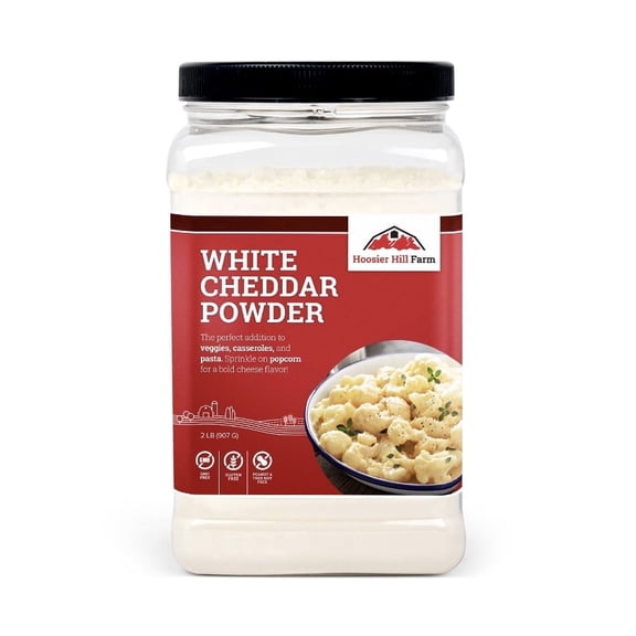 Hoosier Hill Farm White Cheddar Cheese Powder, 2 lb Jar