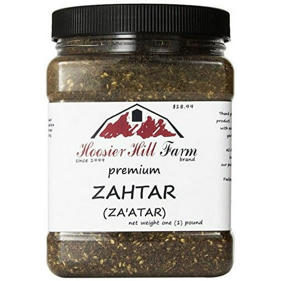 Hoosier Hill Farm Zahtar (Za'atar) Spice, 1 lb plastic jar