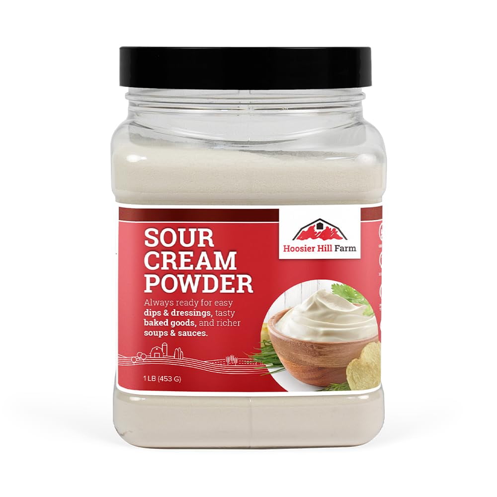 Hoosier Hill FarmITSCSour Cream Powder, 1LB (Pack of 1)