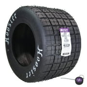 Hoosier Racing Tire - Flat Track/TT Rear 18.0/10.0-10 RD12 2 Pack - Bias Ply for ATV Tire & Off-Road Racing - High Grip Drag & Oval Tire With Keychain