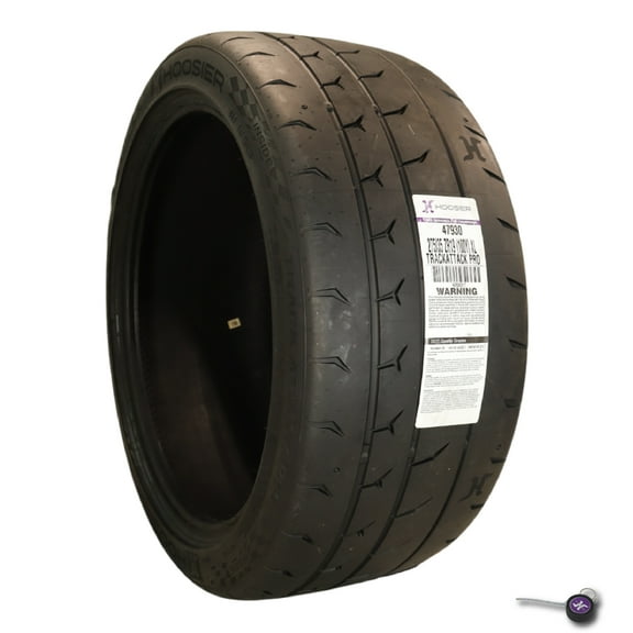 Hoosier TrackAttack Pro Racing Tire 275/35ZR19 100Y XL - High Performance Car Tire Engineered for Track and Street Racing with Hoosier Keychain (275/35/ZR19)