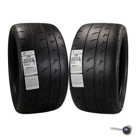Hoosier TrackAttack Pro Racing Tire 295/30ZR18 103Y XL - High Performance Car Tire Engineered for Track and Street Racing with Hoosier Keychain (295/30/ZR18) (2pk)