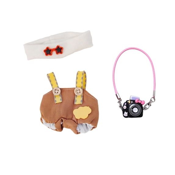 Hoosue Best for 17cm Doll Clothes Set, Premium Fashion Cute Dress Dolls Accessories - 2025 New Model (Various Styles)