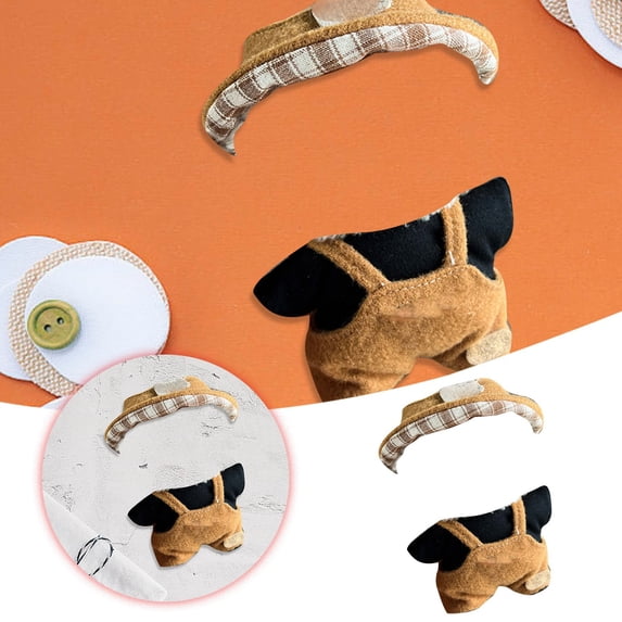 Hoosue Best for 17cm Doll Clothes Set, Premium Fashion Cute Dress Dolls Accessories - 2025 New Model (Various Styles)