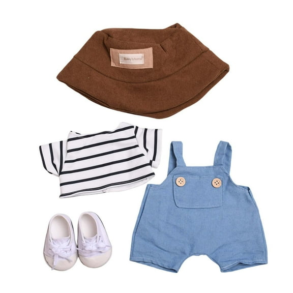 Hoosue Best for 17cm Doll Clothes Set, Premium Fashion Cute Dress Dolls Accessories - 2025 New Model (Various Styles)