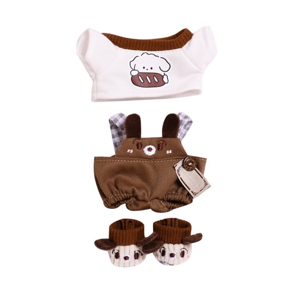 Hoosue Best for 17cm Doll Clothes Set, Premium Fashion Cute Dress Dolls Accessories (Various Styles)