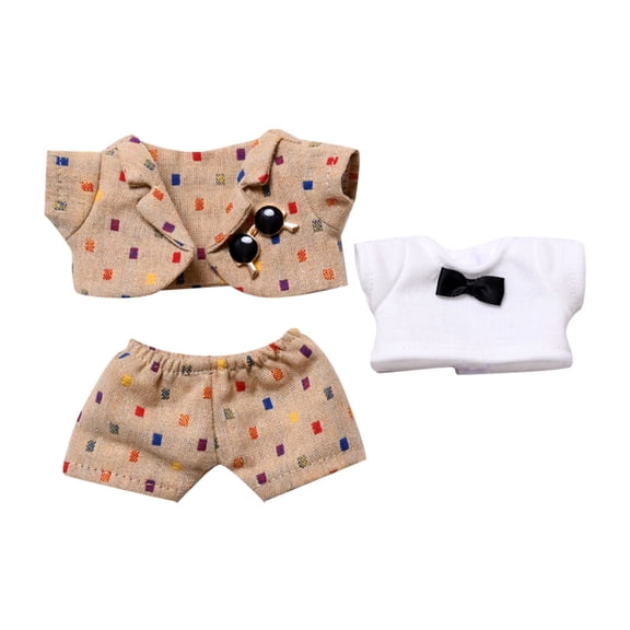 Hoosue Best for 17cm Doll Clothes Set, Premium Fashion Cute Dress Dolls Accessories (Various Styles)