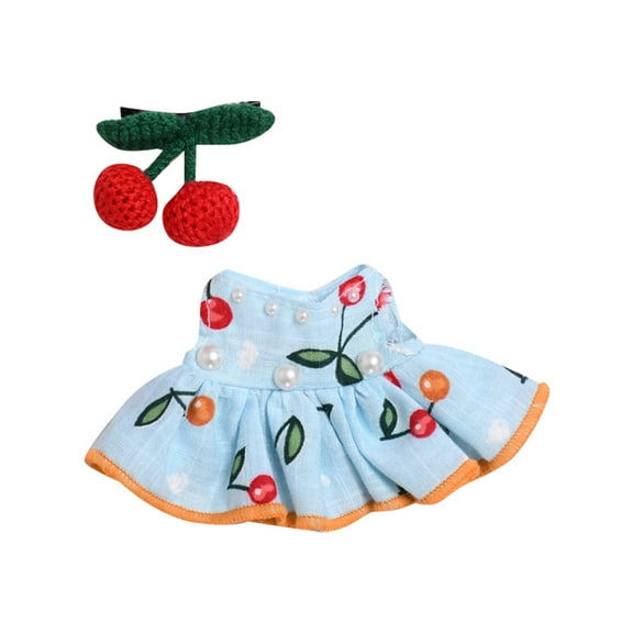 Hoosue Best for 17cm Doll Clothes Set, Premium Fashion Cute Dress Dolls Accessories (Various Styles)