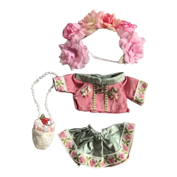Hoosue Best for 17cm Doll Clothes Set, Premium Fashion Cute Dress Dolls Accessories (Various Styles)