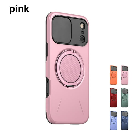 Hoosue for 17 Pro Max Case (Compatible with MagSafe)(Military Grade Drop Protection) Translucent Matte Shockproof with Anti-Fingerprint Phone Cover 2025, 6 colors