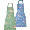 thumbnail image 1 of Hootek 2 Pack Aprons with Pockets, Waterproof Aprons for Women Adjustable Cooking Aprons for Women Kitchen Garden Salon, 1 of 7