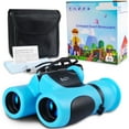 thumbnail image 1 of Hootek Binoculars for Kids 8X21 Compact Binoculars, Shock Proof Binoculars Toys Gifts Telescope High Powered Easy Focus, Binoculars for Sports and Outside Play, Bird Watching Birthday Presents, Blue, 1 of 7