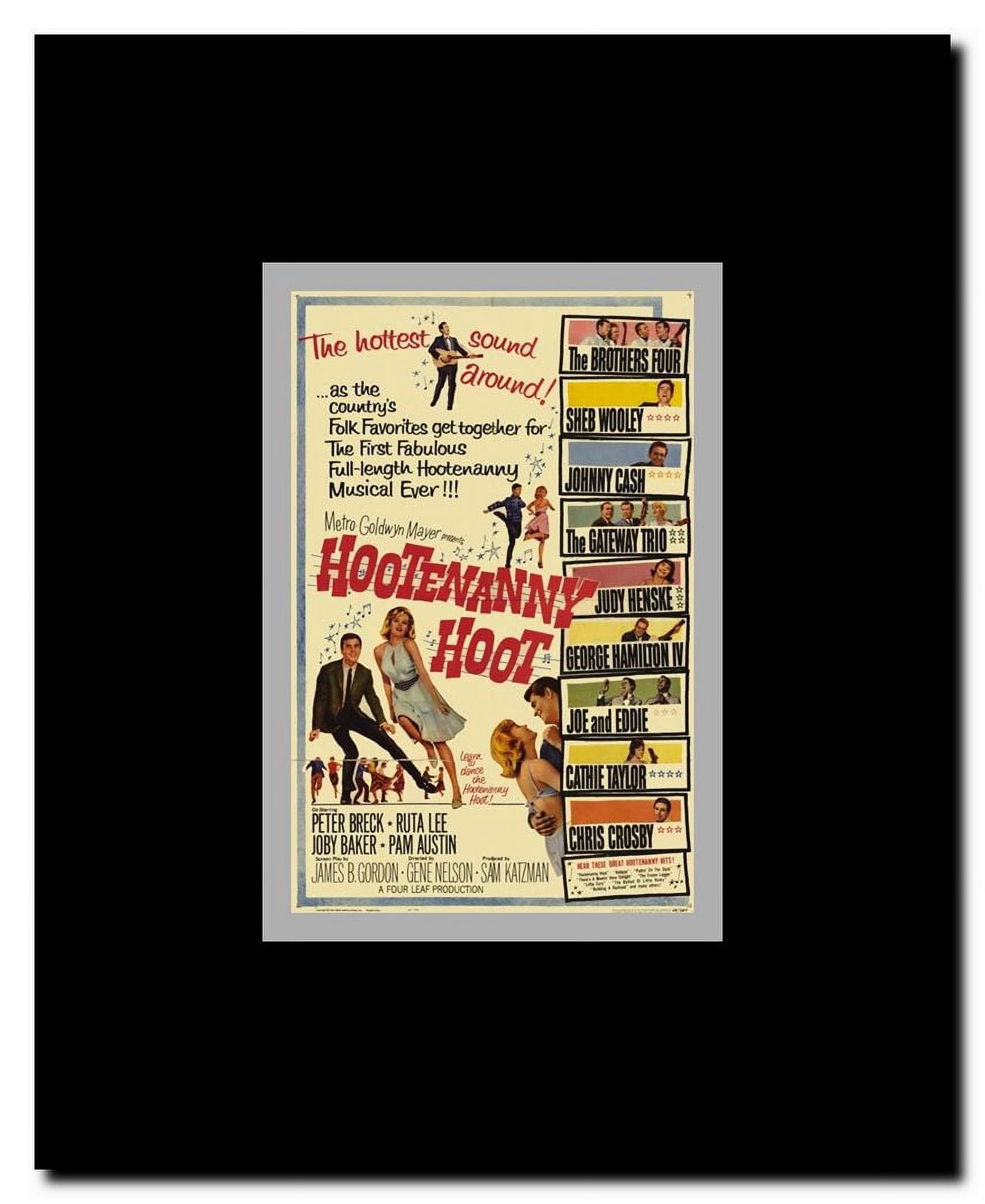 Hootenanny Hoot Framed Movie Poster