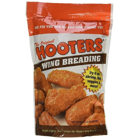 Hooter's Wing Breading Mix, 16-Ounce (Pack of 2)