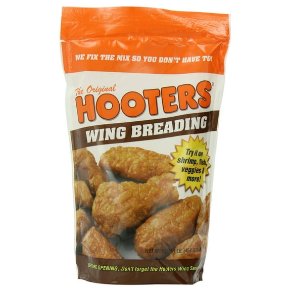 Hooter's Wing Breading Mix, 16-Ounce (Pack of 6)