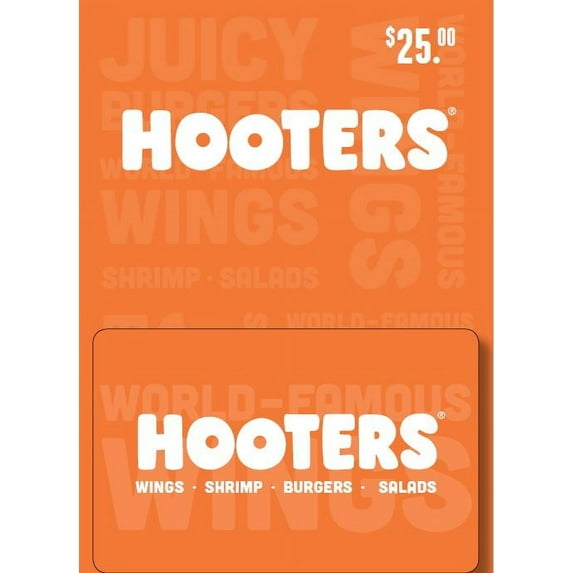 Hooters $25 Gift Card