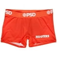 thumbnail image 1 of Hooters 820481-small Restaurant Uniform Microfiber Blend Boy Shorts, Orange - Small, 1 of 5