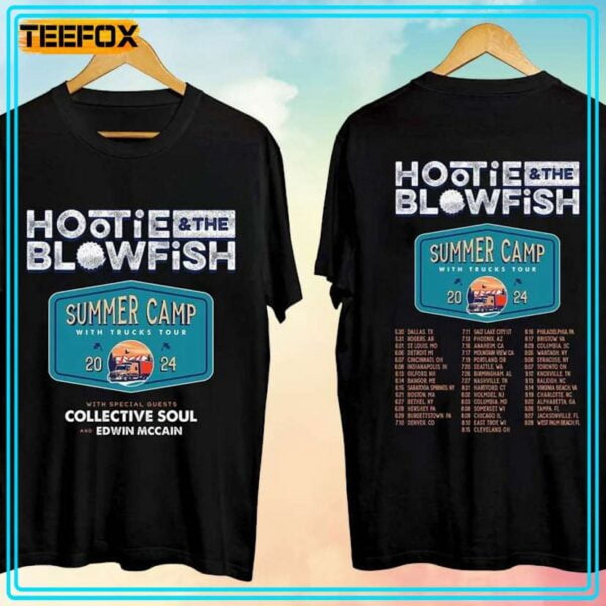 Hootie And The Blowfish Summer Camp with Trucks Tour 2024 Unisex T