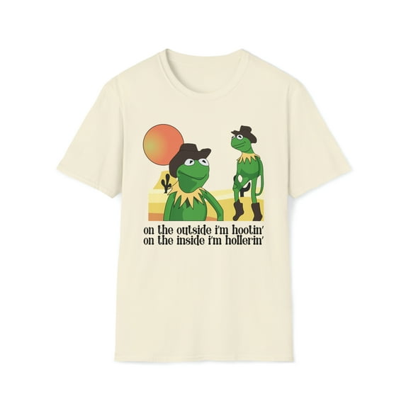 Hootin Hollerin, Gildan Unisex Softstyle T-Shirt, Meme Graphic Tee, S-3XL