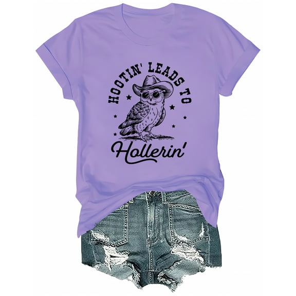 Hootin Leads to Hollerin Shirt, Funny Hootin Leads to Hollerin T Shirt for Women and Men shirts
