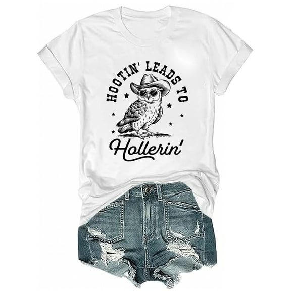 Hootin Leads to Hollerin Shirt, Funny Hootin Leads to Hollerin T Shirt for Women and Men shirts
