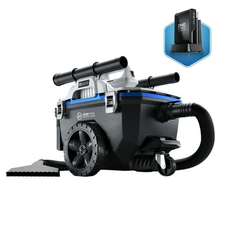 Hoover - ONEPWR Wet/Dry Utility Canister Vacuum - Blue