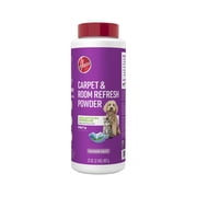 Hoover Carpet & Room Refresher Pet Carpet Powder, Mountain Breeze Scent, for Carpet and Upholstery, Vacuum Safe, Eliminates Pet Odors, AH31211, 32 oz.