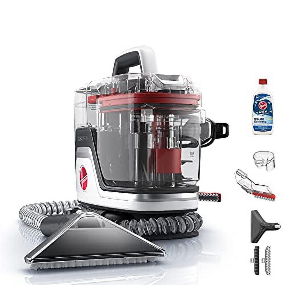 White Corded Electric Portable Carpet and Upholstery Spot Cleaner