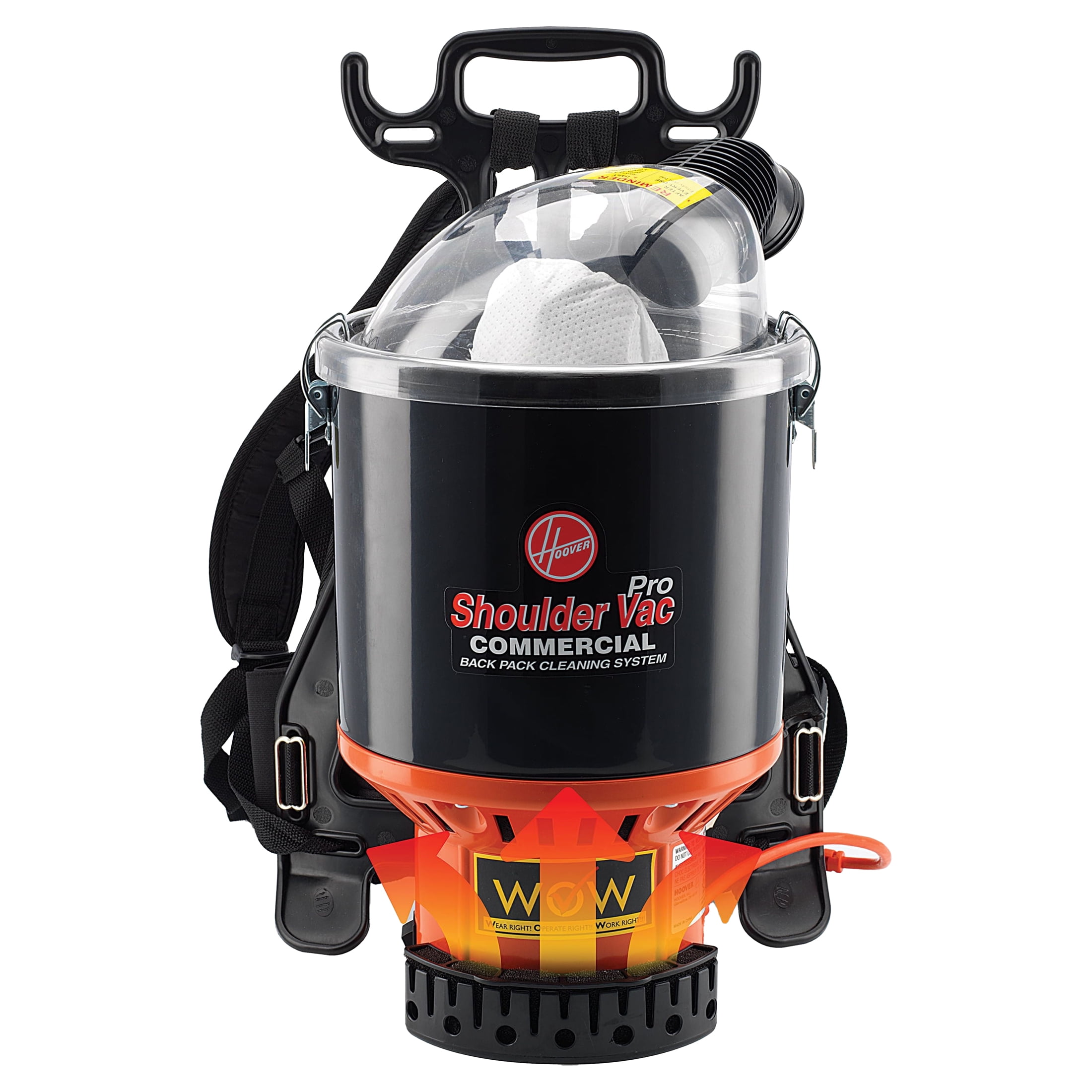 Hoover Commercial Lightweight Backpack 12" Vacuum Cleaner, C2401