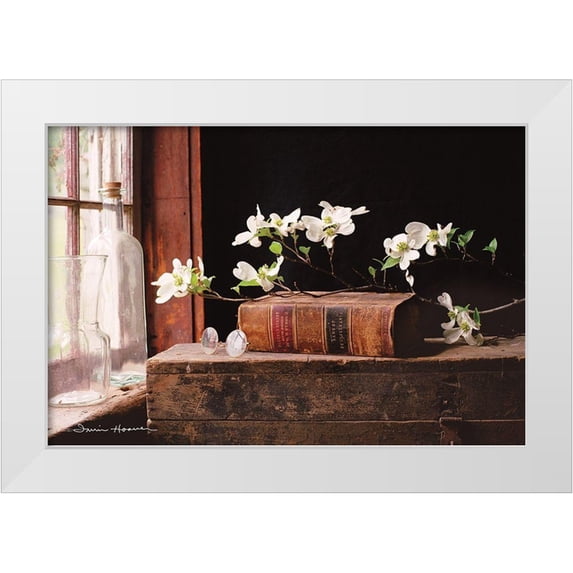 Hoover, Irvin 32x23 White Modern Wood Framed Museum Art Print Titled - Natures Law