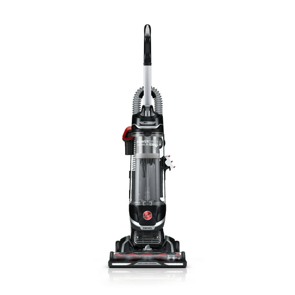 Hoover MAXLife Bagless Upright Vacuum Cleaner, Power Drive Swivel XL, Pet Friendly, Powerful Suction, HEPA Filter, UH75210, Black and Grey