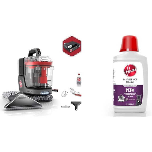 Hoover ONEPWR CleanSlate Cordless Carpet & Upholstery Spot Cleaner ...