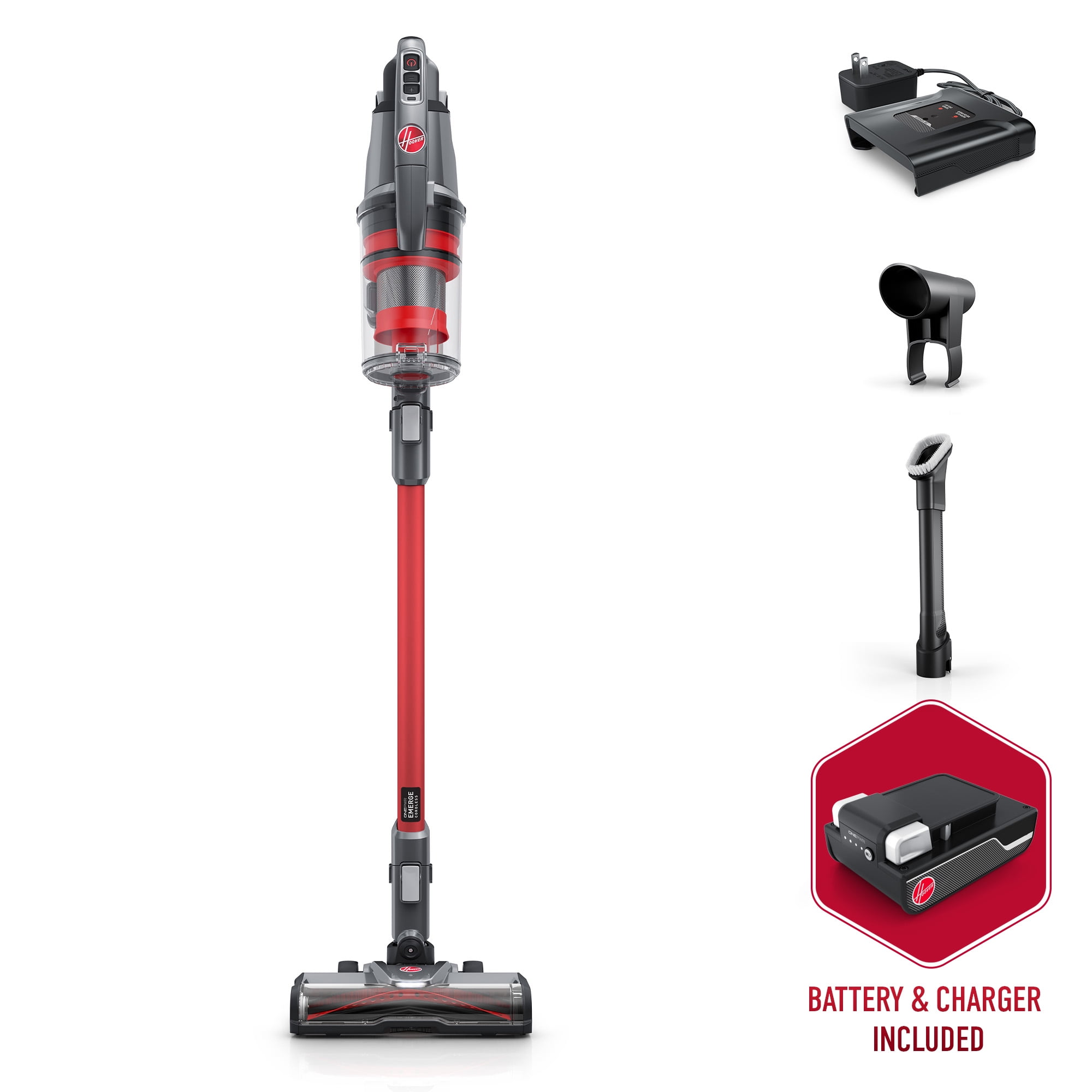 Hoover ONEPWR Emerge Essentials Cordless Stick Vacuum New BH53610V