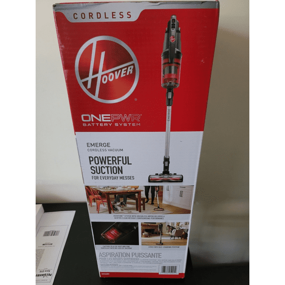 Hoover ONEPWR WindTunnel Emerge Cordless Stick Vacuum Cleaner BH53600V Silver