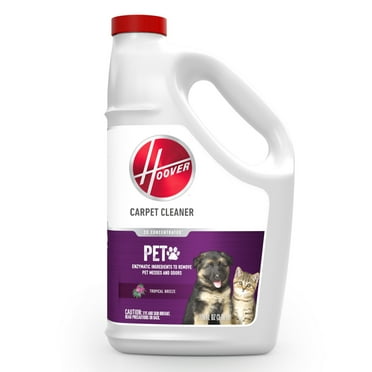 Hoover Paws & Claws Pet Stain and Odor Remover, Carpet Cleaner Solution, 128 fl oz., New, 1 Count