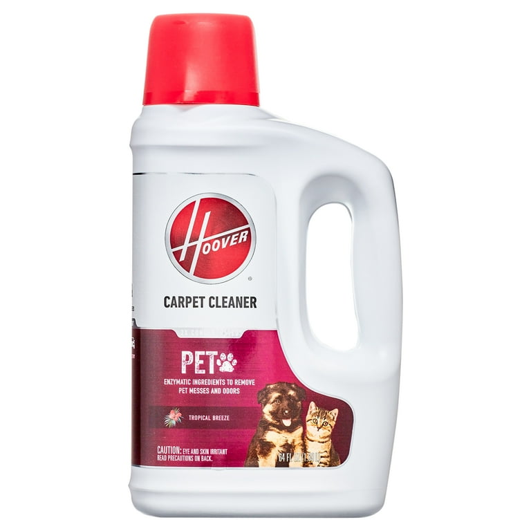 Hoover Pet Stain Odor With Guard Carpet Cleaner Solution 64oz 1 Count Com