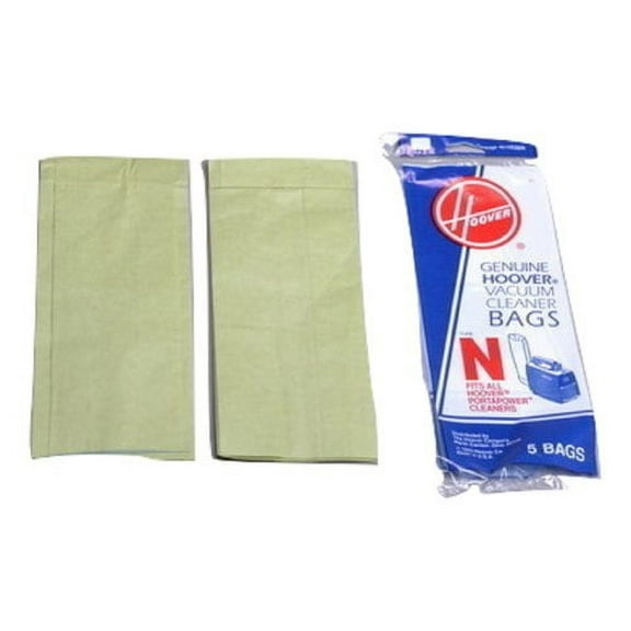 Hoover Porta Power Type N Canister Vacuum Bags 3 Pk Genuine Part # 4010038N