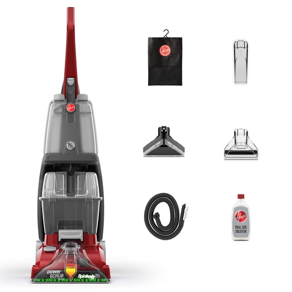 Hoover PowerScrub Deluxe Upright Carpet Cleaner Machine, FH50150V