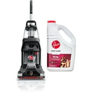 Hoover PowerScrub XL, Upright Carpet Cleaner Machine, FH68010, 1 Count, New Condition and Hoover Paws & Claws Pet Stain and Odor Remover, Carpet Cleaner Solution, 128 fl oz., New, 1 Count