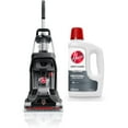 thumbnail interactive-video image 1 of Hoover PowerScrub XL, Upright Carpet Cleaner Machine, FH68010, 1 Count, New Condition and  Hoover Prime Professional Performance Carpet Cleaner Solution, 50 fl. oz., AH31959, New, 1 of 5