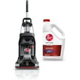 thumbnail interactive-video image 1 of Hoover PowerScrub XL, Upright Carpet Cleaner Machine, FH68010, 1 Count, New Condition and  Hoover Oxy Carpet Cleaning Solution, 110 oz., AH31985, New, 1 of 5