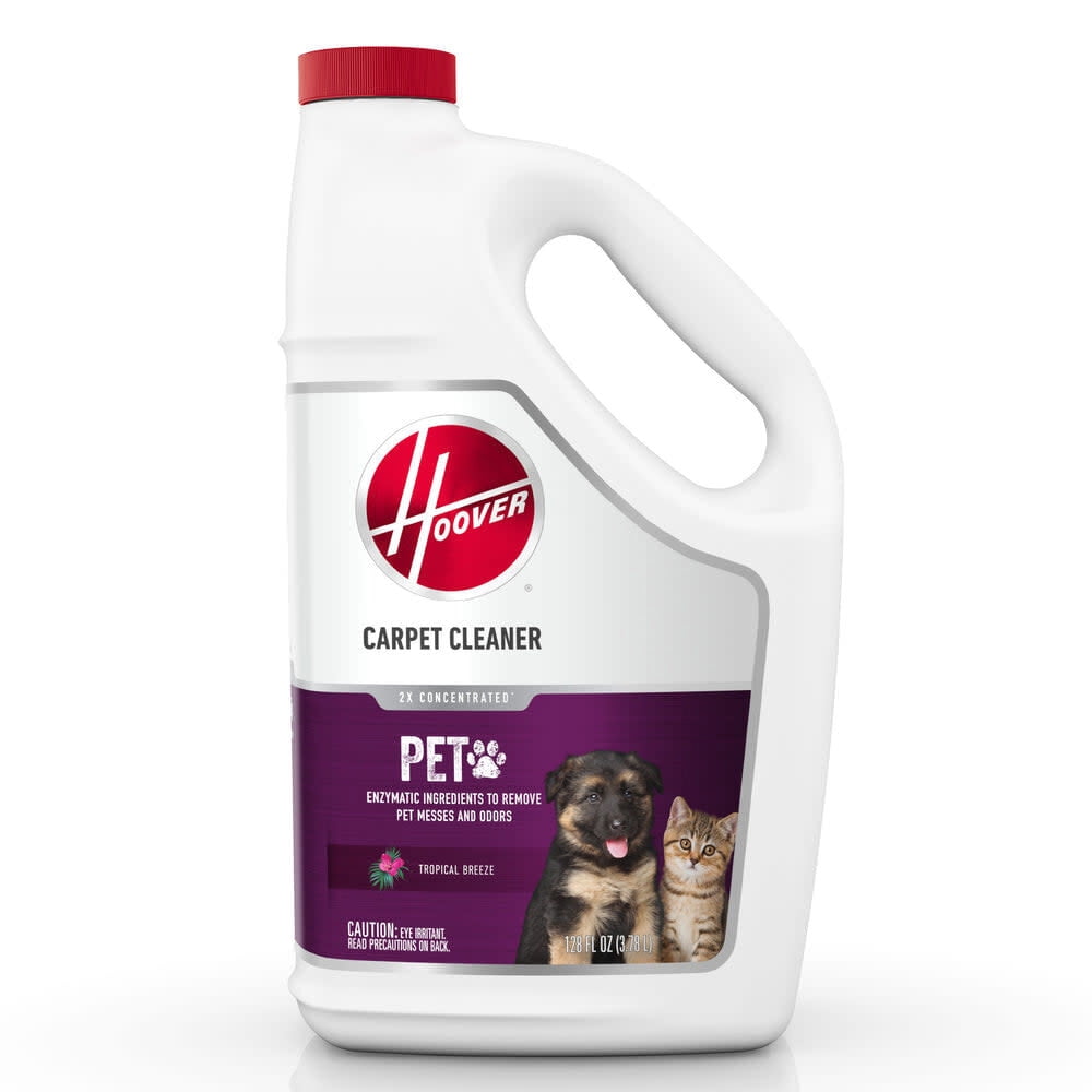 Hoover Residential Vacuum Hoover 128Oz Hoover Paws And Claws Carpet Cleaning 2X Concentrated Formula -