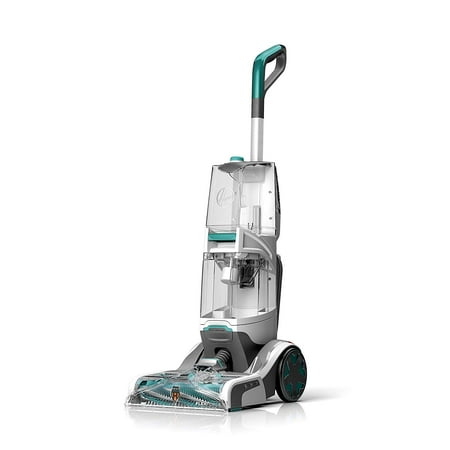 Hoover - SmartWash+ Corded Upright Deep Cleaner - Teal/Transparent
