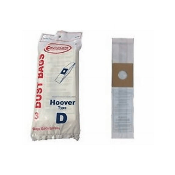 Hoover Style D Vacuum Bags Type Vac 4010005D Dial A Matic Upright 823SW Enviro [27 Bags]