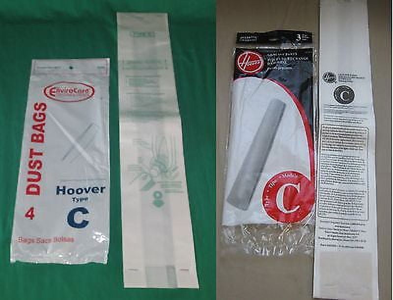 Hoover Type C Convertible Upright Vacuum Bags Style 43651050, 4010003C, 4010077C, 302SW [24 Bags]