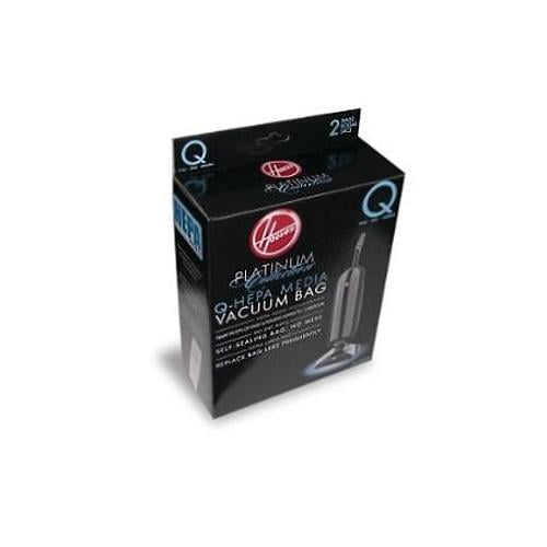 Hoover Platinum Type-Q HEPA Filter Vacuum Cleaner Bag, Part 902419001, for Upright UH30010COM, Pack of 2, AH10000