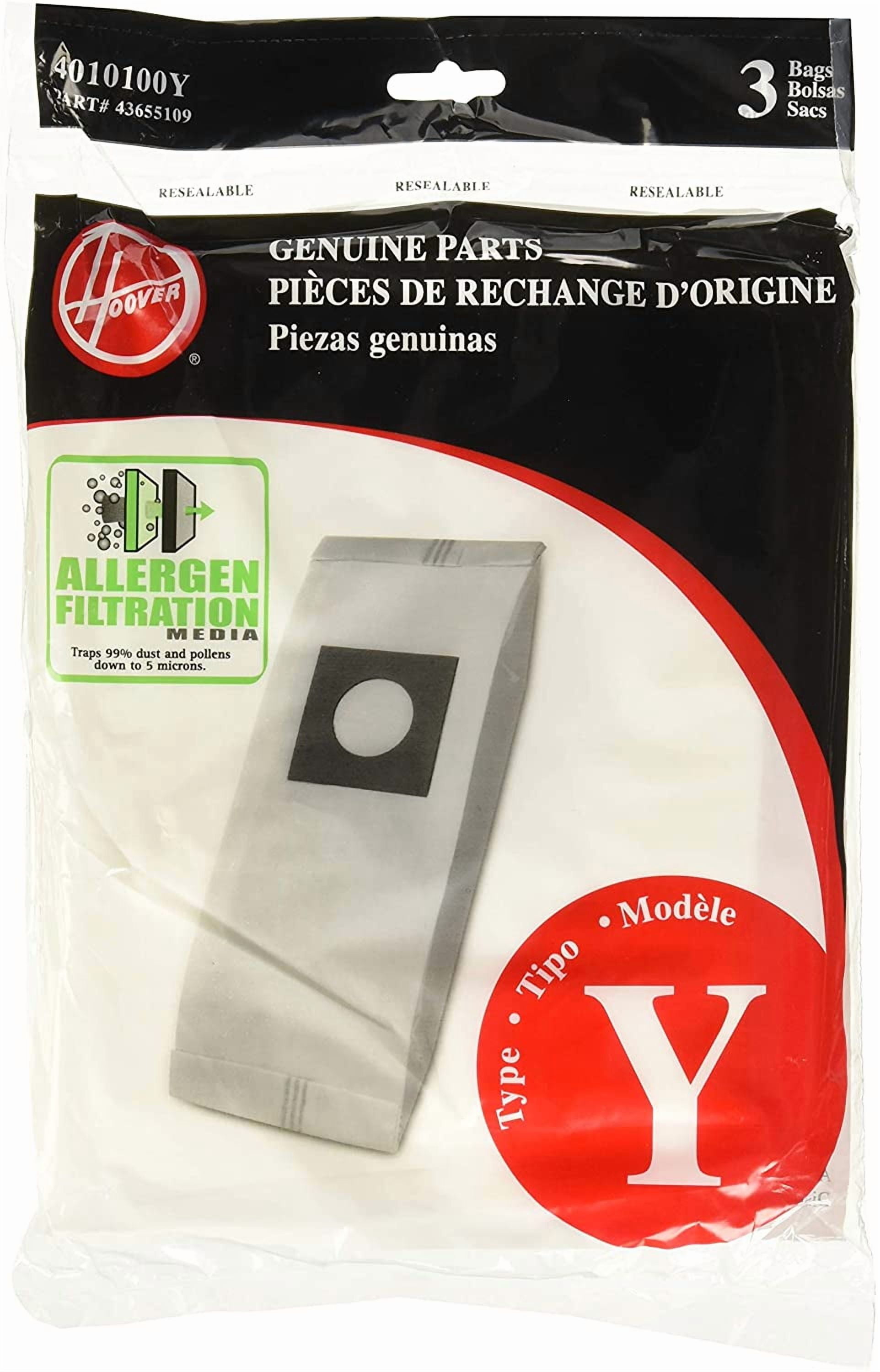 Hoover Sacchetti per allergeni tipo Y, per aspirapolvere WindTunnel