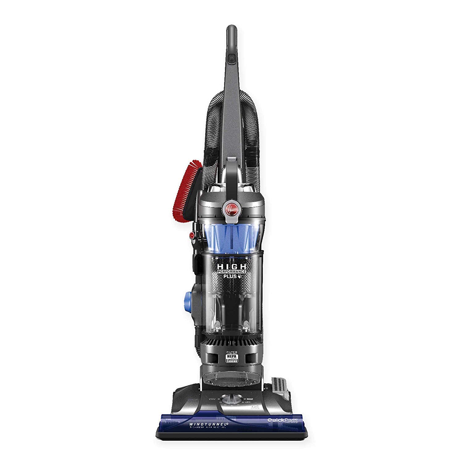Hoover WindTunnel 3 High Performance Plus Bagless Corded Upright Vacuum UH72615, Blue - image 1 of 6