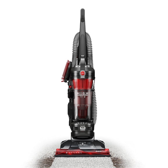 Hoover WindTunnel Air Steerable Bagless Vacuum Cleaner, Corded Upright Vacuum, HEPA Media Filtration, Multi Floor Brushroll, For Home Use